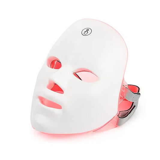 Lunelaco 7-Color LED Face Mask — Wireless & Rechargeable
